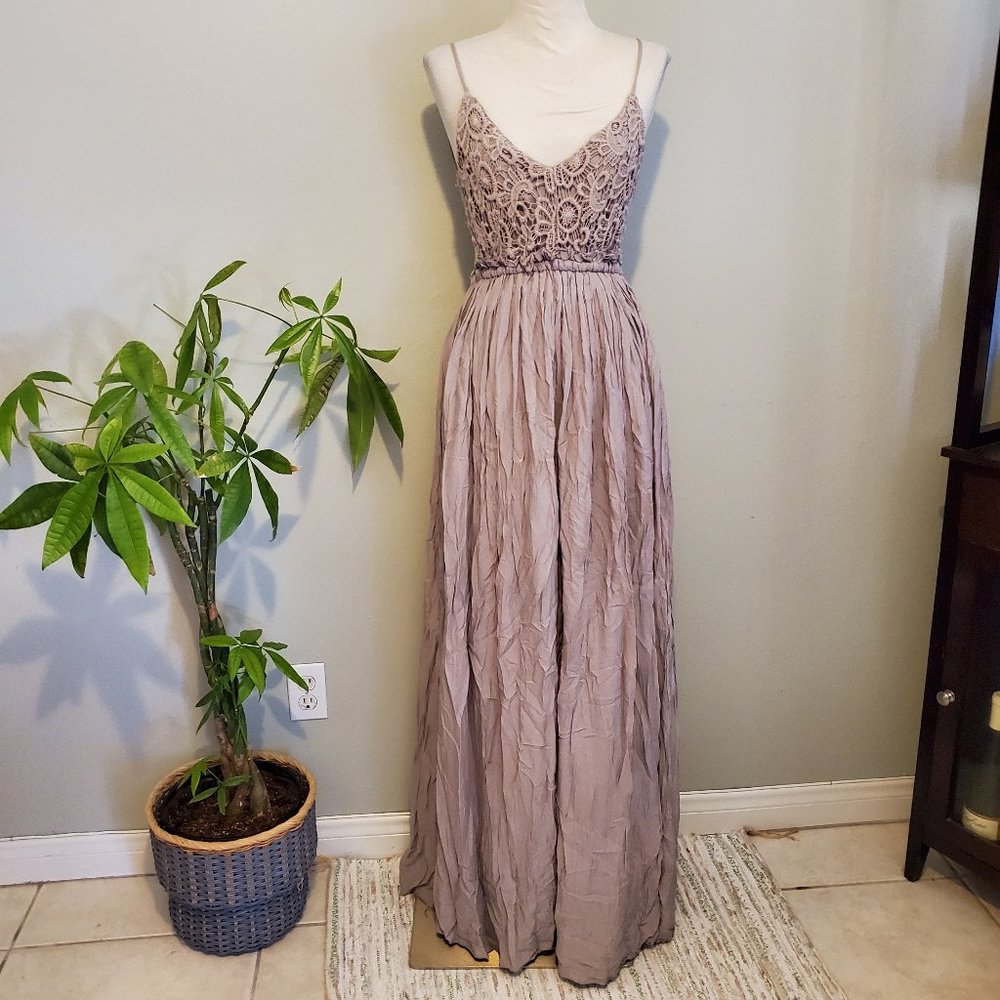 Gray Fairy Tale Dress